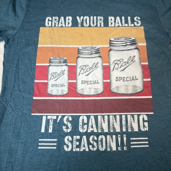 Bella Canvas Teal Canning Season Tee - Picture 2 of 7